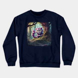 Cheshire Cat Crewneck Sweatshirt